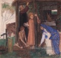 La Pâque dans la Sainte Famille Rassembler des Herbes Amères Dante Gabriel Rossetti